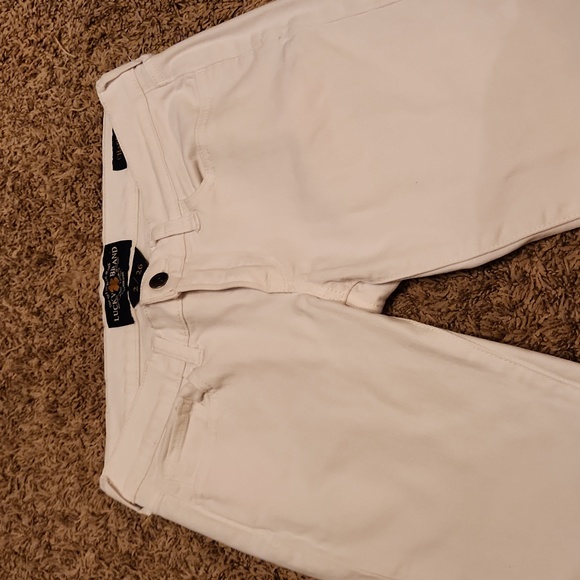 Lucky Brand White Charlie Capri - Picture 3 of 10